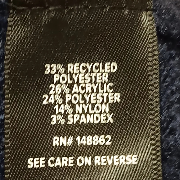 Torrid Women Sweater Boat Neck Navy Blue Sz0(L) Knit Pullover Stretch Christmas - Picture 10 of 13